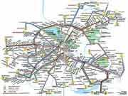 Схема троллейбусных маршрутов Минска
